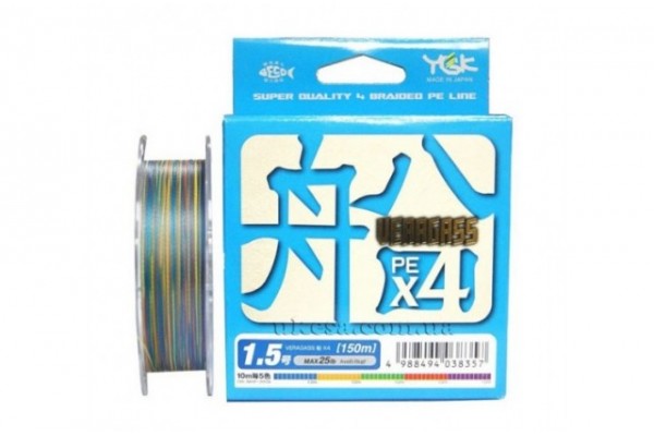 YGK VERAGASS PE Fune X4 100m
