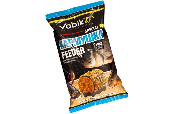 Прикормка Vabik Special Feeder River "Кармушка Рэчка" (светлая) 1кг