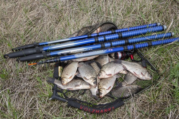 Удил. с/к "Волжанка Мини" 4,0м (7 секций) тест до 25гр (IM6)