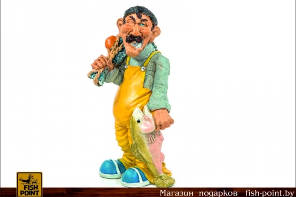 Статуэтка мал. "РЫБАК"