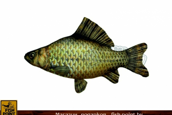 Подушка-антистресс Рыба "КАРАСЬ" бол.