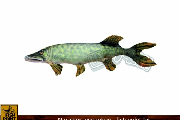 Подушка-антистресс Рыба "ЩУКА" бол.