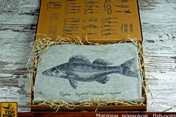 Футболка "СУДАК" серия "Сабанеев" (серая)