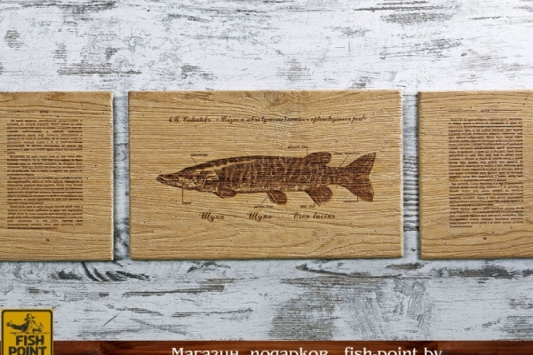 Картина-триптих "ЩУКА"