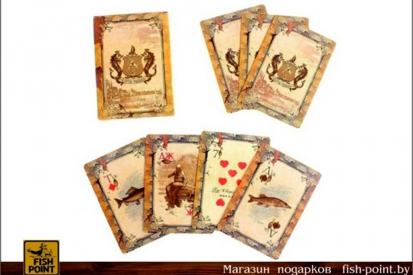 Карты игральные "Рыбалка"