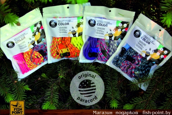 Наборы для плетения браслетов из паракорда COLOR