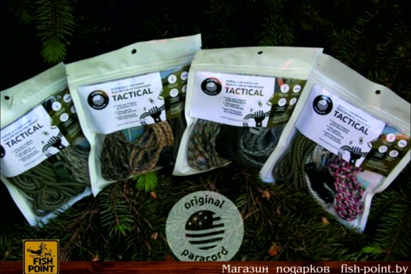 Наборы для плетения браслетов из паракорда TACTICAL